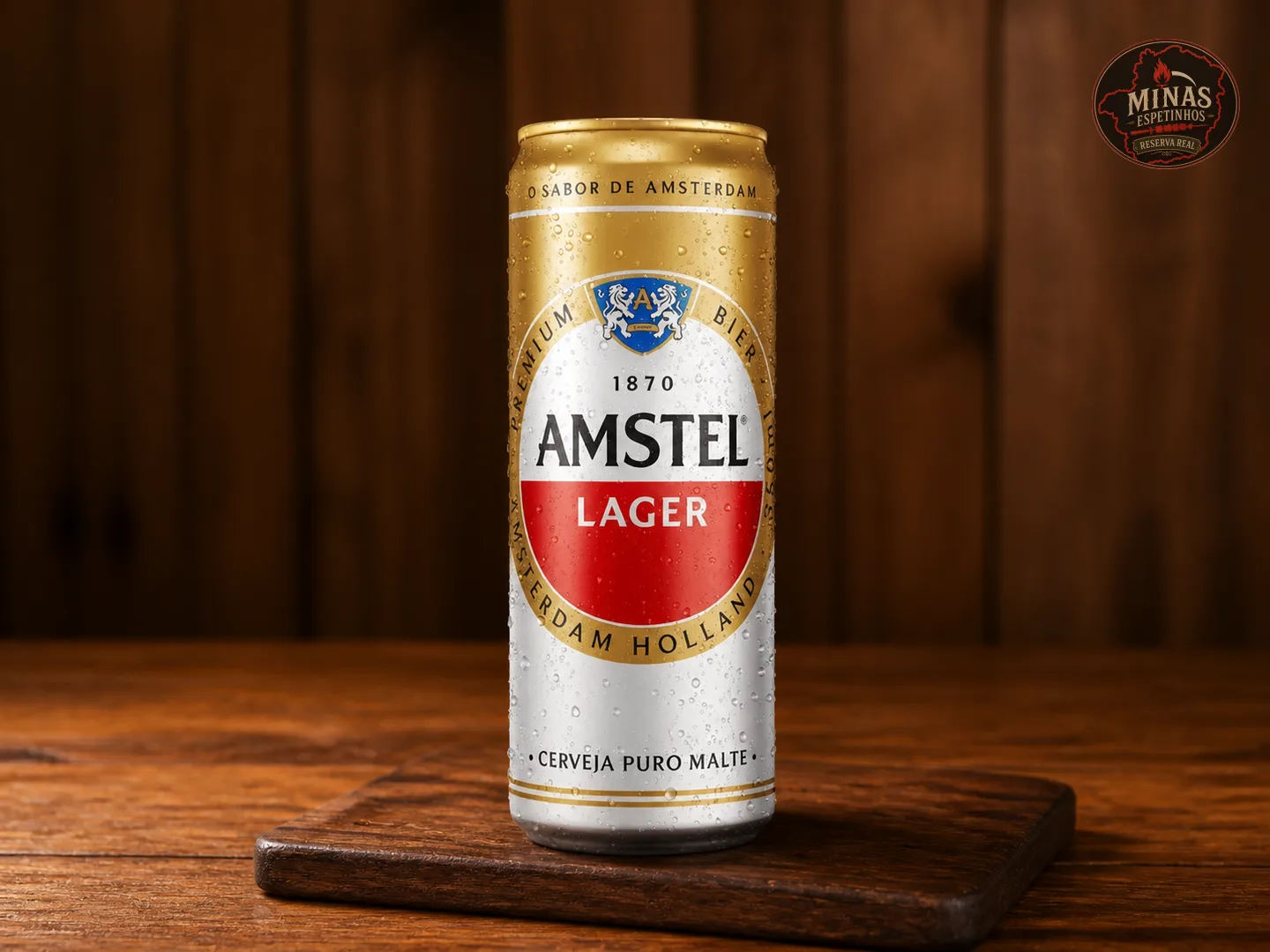 Cerveja Amstel Lata